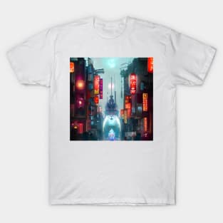 Tokyo Neon - Night Scenario Royal T-Shirt